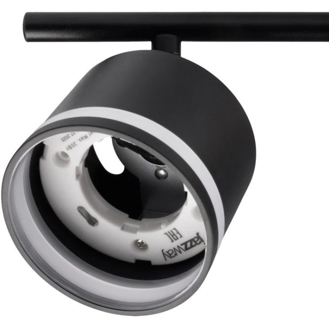 Светильник PCL-0804 max 20Вт (каждая лампа) 4xGX53 IP20 230В BL настен./потолочн. декор. под лампу JazzWay 5066922