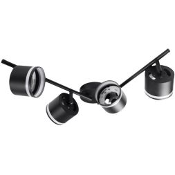 Светильник PCL-0804 max 20Вт (каждая лампа) 4xGX53 IP20 230В BL настен./потолочн. декор. под лампу JazzWay 5066922