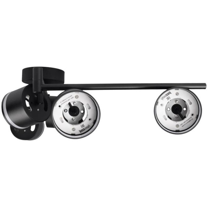 Светильник PCL-0804 max 20Вт (каждая лампа) 4xGX53 IP20 230В BL настен./потолочн. декор. под лампу JazzWay 5066922