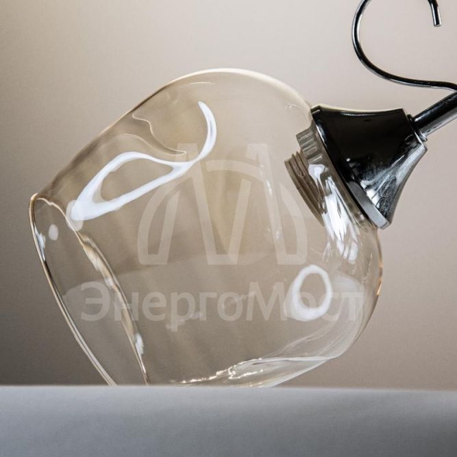 Плафон 34-301-Ф127/в42 &amp;quot;Ладера&amp;quot; мятый янтарь ИМ Элетех 1070908268