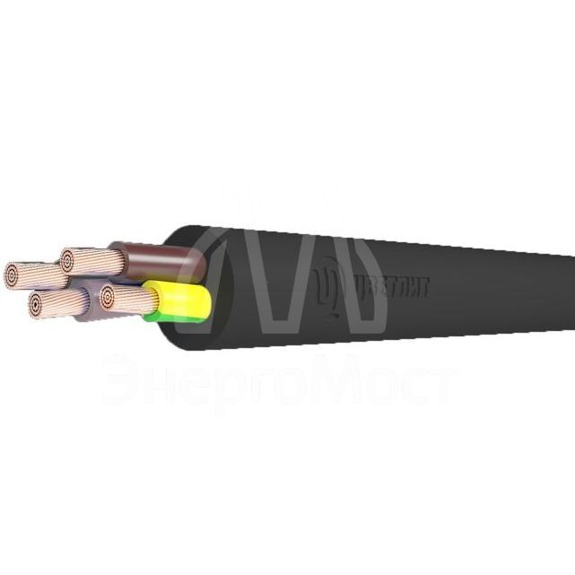 Кабель КГ-ХЛ 4х2.5 (PE) 220/380В-3 (м) Цветлит 00-00142702
