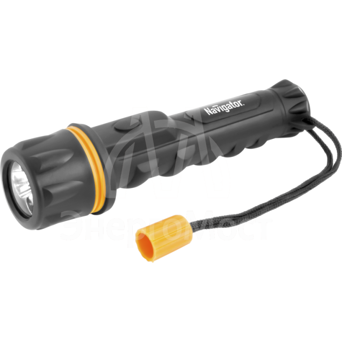 Фонарь 71 584 NPT-R06-2AA пластик+резина 1LED 0.5Вт Navigator 71584