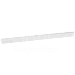 Светильник светодиодный 40LED LWL-2013-8CL линейный 8Вт 4000К IP20 525Лм 575мм 220В алюм. корпус с сетевым проводом Ultraflash 12327