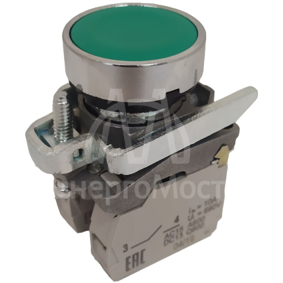 Кнопка управления КМЕ4111мС 1но+1нз цилиндр IP40 красн. КЭАЗ 271785