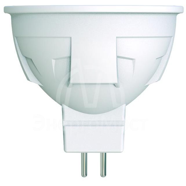 Лампа светодиодная LED-JCDR 6W/NW/GU5.3/FR/DIM PLP01WH Uniel UL-00003989