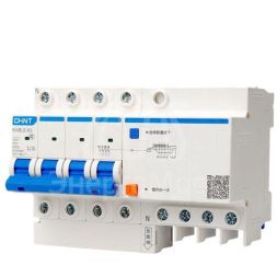 Выключатель автоматический дифференциального тока 4п B 10А 30мА тип AC 6кА NXBLE-63 (R) CHINT 982444