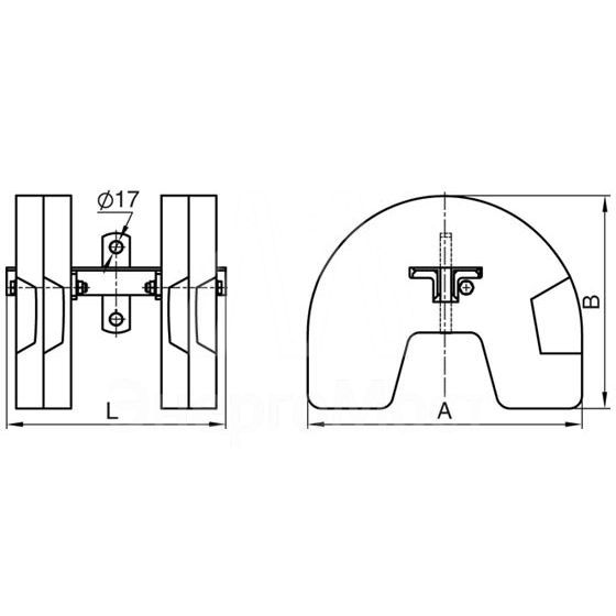 БАЛЛАСТ БЛ-100-1 (100 КГ)
