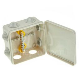 Коробка распределительная ОП 100х100х55мм IP54 для уравн. потенциалов ГУСИ С3В108 КУП Евро