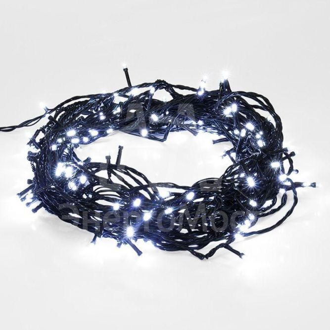 Гирлянда светодиодная универсальная 200LED бел. 20м с контроллером Neon-Night 303-106