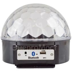 Лампа светодиодная &amp;quot;Диско-шар&amp;quot; RGB 220В с пультом ДУ и Bluetooth IP20 NEON-NIGHT 601-257