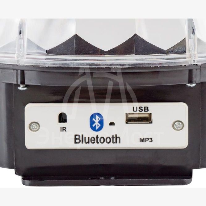 Лампа светодиодная &amp;quot;Диско-шар&amp;quot; RGB 220В с пультом ДУ и Bluetooth IP20 NEON-NIGHT 601-257