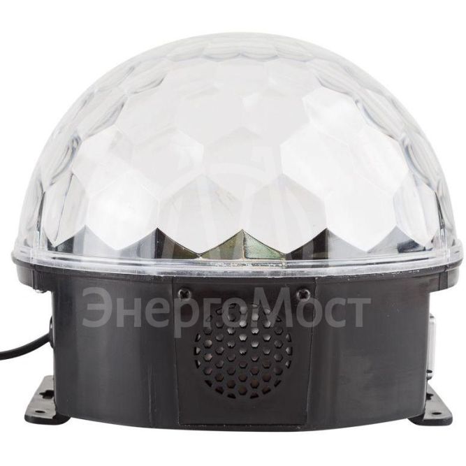 Лампа светодиодная &amp;quot;Диско-шар&amp;quot; RGB 220В с пультом ДУ и Bluetooth IP20 NEON-NIGHT 601-257