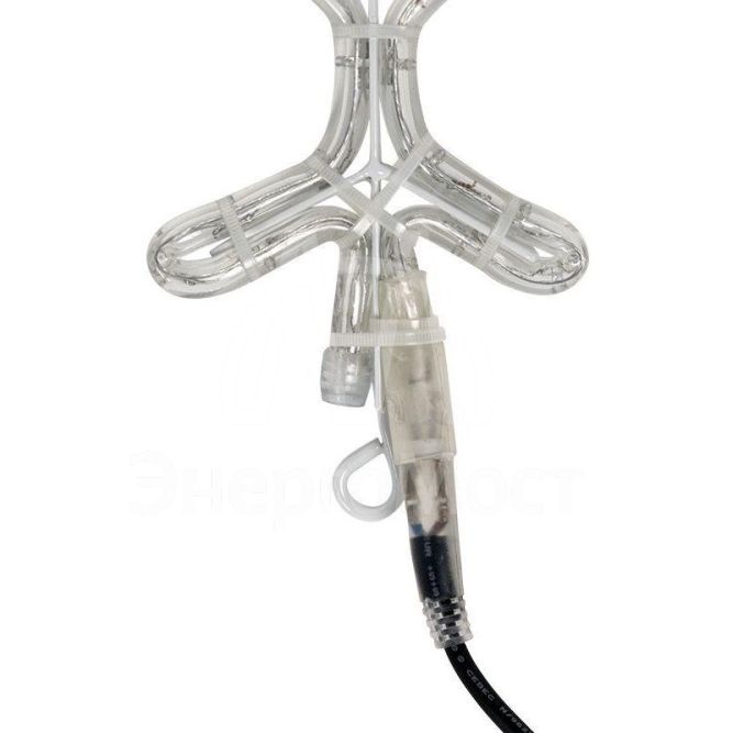 Фигура из дюралайта &amp;quot;Снежинка&amp;quot; 45смх38см 10Вт 220В IP44 бел. NEON-NIGHT 501-212