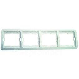 Рамка 4-м Mimoza горизонт. крем Makel 32039