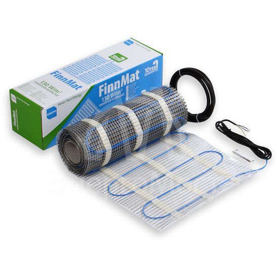 Комплект &amp;quot;Теплый пол&amp;quot; (мат) 130Вт/кв.м FinnMat 1300Вт 10.0кв.м 2 жилы ENSTO EFHFM130.10