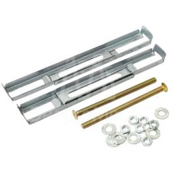 Набор для крепления светодиодных линейных светильников ДБО 60/120/150 к реечным потолкам EKF RAIL-KIT-LBL