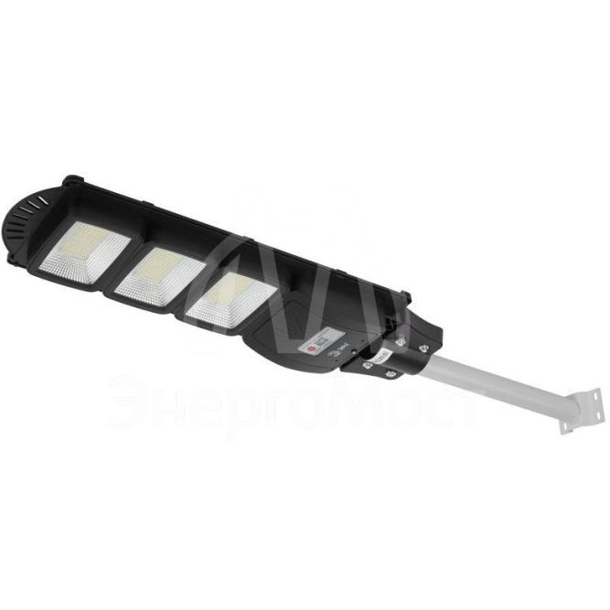 Светильник консольный 60Вт 1000лм 5000К IP65 на солнечной батарее SMD с кронштейном с датчиком движения ПДУ ЭРА Б0046802