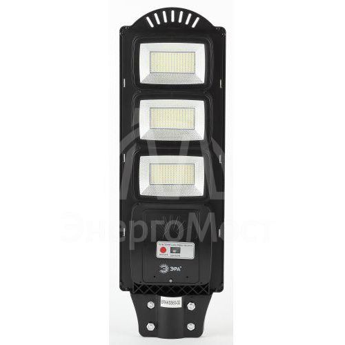 Светильник консольный 60Вт 1000лм 5000К IP65 на солнечной батарее SMD с кронштейном с датчиком движения ПДУ ЭРА Б0046802