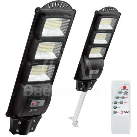Светильник консольный 60Вт 1000лм 5000К IP65 на солнечной батарее SMD с кронштейном с датчиком движения ПДУ ЭРА Б0046802
