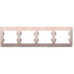 Рамка 4-пост. Glossa горизонт. сосна SE GSL001504