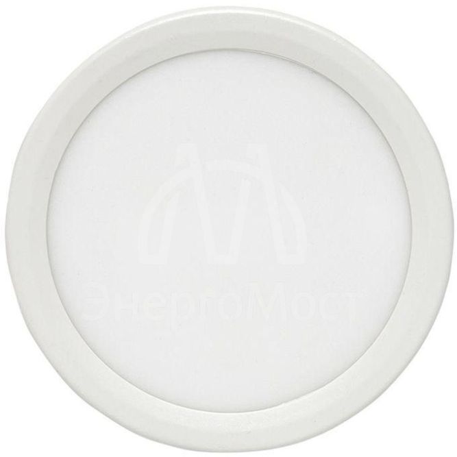 Светильник светодиодный ДВО 1005 9Вт 4000К IP20 встраив. Basic EKF DLL-1005-9-4000