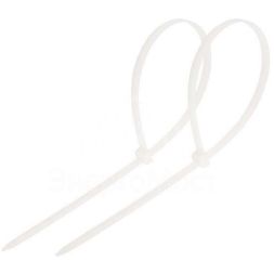 Хомут кабельный 3.6х150 нейл. бел. (уп.100шт) Rexant 07-0150-4