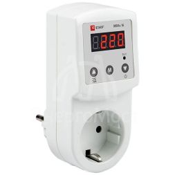 Реле напряжения цифровое розеточное  MRVs-16 PROxima EKF MRVs-16