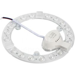 Модуль светодиодный с драйвером PPB Module 18Вт 4000К D155мм IP20 крепление магнит JazzWay 5048195