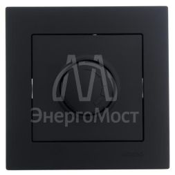 Механизм светорегулятора СП 800Вт VESNA черн. бархат LEZARD 742-4288-115