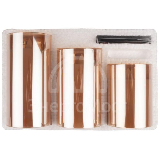 Свеча декоративная CL7-SET3-gd (компл. 3-х свечей зол.) ФАZА 5018822