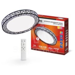 Светильник светодиодный COMFORT Loft-B 55Вт 230В 3000-6500К 4400лм 400х100мм с пультом ДУ IN HOME 4690612034775