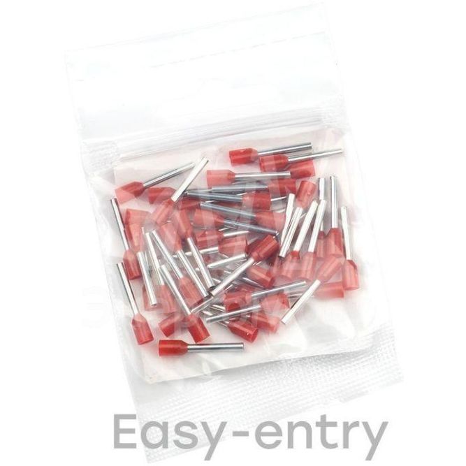 Наконечник штыревой втулочный изол. НШвИ 1.0-8 (уп.50шт) EKF nhvi-1.0-8