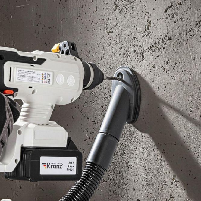 Пылесос строительный KR30 1400Вт 30л 4м Kranz KR-16-1117