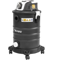 Пылесос строительный KR30 1400Вт 30л 4м Kranz KR-16-1117
