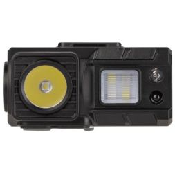 Фонарь светодиодный налобный GA-102 аккумуляторный 3Вт сенсорное управление магнит клипса 5 режимов Трофи Б0069569