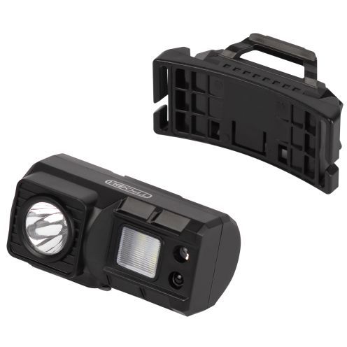 Фонарь светодиодный налобный GA-102 аккумуляторный 3Вт сенсорное управление магнит клипса 5 режимов Трофи Б0069569