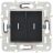 Выключатель проходной 2-кл. SKANDY 10А SK-V10Bl с индикацией черн. IEK SK-V22-1-10-K02