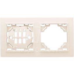 Рамка 2-м Минск горизонтальная беж. EKF ERM-G-302-20
