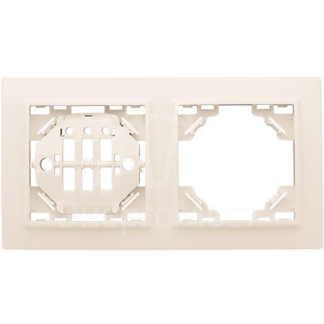 Рамка 2-м Минск горизонтальная беж. EKF ERM-G-302-20