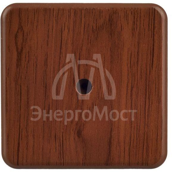 Коробка распаячная ОП 75х75х20 IP20 КМ41212-05 (6 клем. 6кв.мм) дуб IEK UKO10-075-075-020-K24