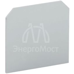 Заглушка для КВИ-2.5кв.мм сер. IEK YZN30D-ZGL-002-K03