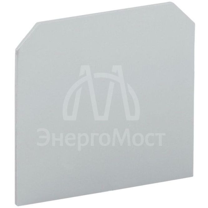 Заглушка для КВИ-2.5кв.мм сер. IEK YZN30D-ZGL-002-K03