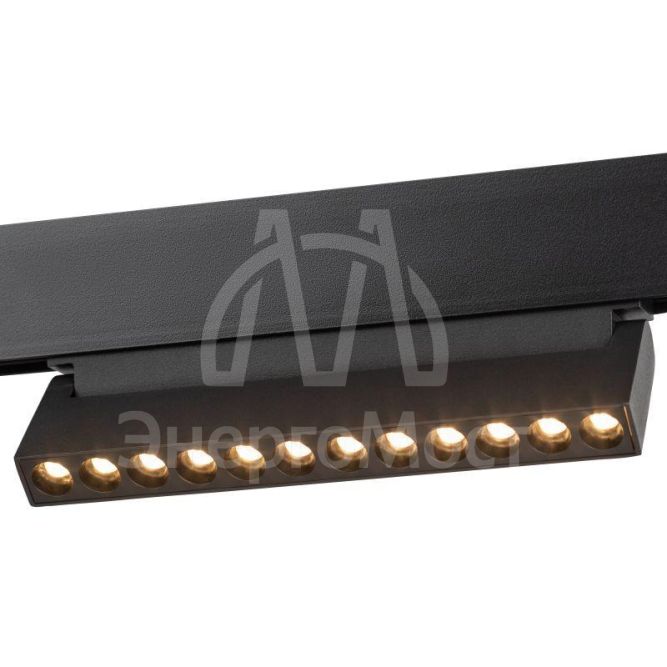 Светильник светодиодный трековый TRM20-4-22-12W3K-B 12Вт 3000К для магнитн. системы NOVA 48В черн. Эра Б0054815