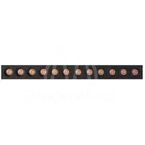 Светильник светодиодный трековый TRM20-4-22-12W3K-B 12Вт 3000К для магнитн. системы NOVA 48В черн. Эра Б0054815