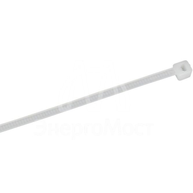 Хомут 2.5х200мм P6.6 стандартный бел. (уп.100шт) IEK UHH30-D025-200-100-K01