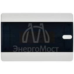 Корпус пластиковый ЩРВ-П-12 IP41 черн. прозр. дверь UNION Compact IEK UIC-KP12-V-12-41-K01