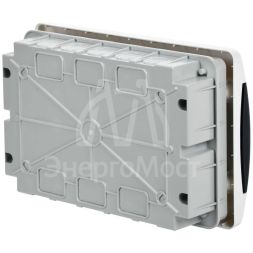 Корпус пластиковый ЩРВ-П-12 IP41 черн. прозр. дверь UNION Compact IEK UIC-KP12-V-12-41-K01