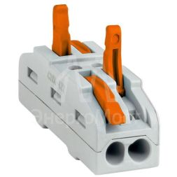 Клемма строительно-монтажная СМК проходная 222-422 2п 0.08-4кв.мм (уп.25шт) PROxima EKF plc-smk-422