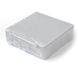 Коробка распределительная ОП 100х100х30 (HF) для прям. монтажа двухкомп. безгалоген. (уп.48шт) Промрукав 60-0302