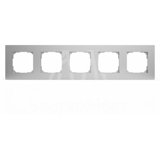 Рамка 5-м Pixel алюм. TOKOV ELECTRIC TKE-PX-RM5-C03